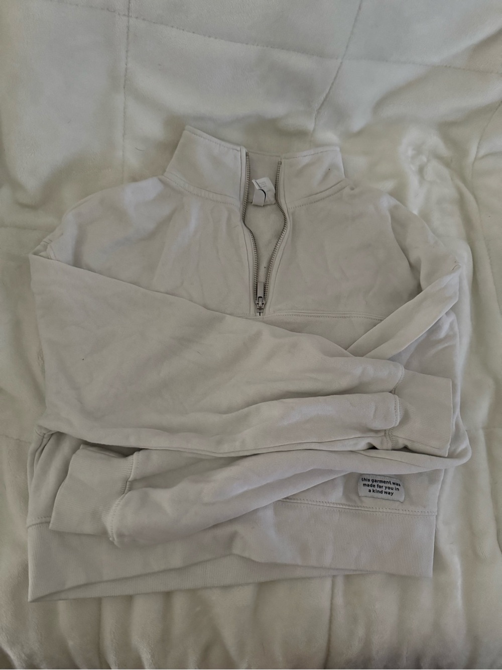 Divided Half-Zip Sweater